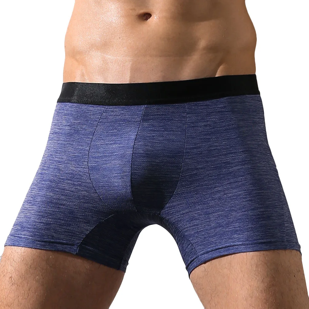 

JUNXI DIVINUS Men's Boxer Shorts Underwear Comfortable Boxer Brief Men Solid Color Logo Panties Plus Size erwear Men Custom, Picture's shown