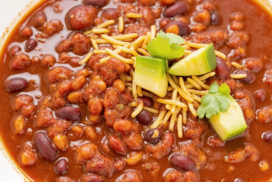 Instant Pot chili with pinto beans and sausage