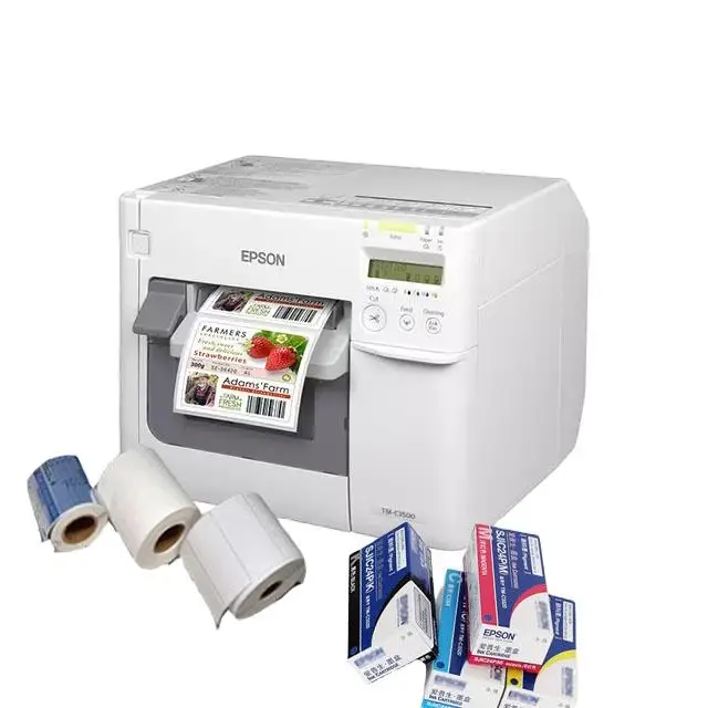 

4 Inch Color Label Printer TM-C3520/TM-C3500 Desktop Color Label Printer CW-C3520 for Healthcare/Food/Beverage