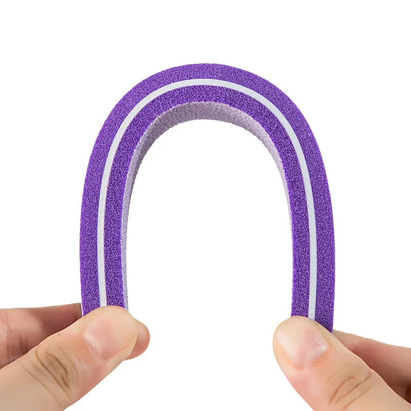 

Hot sale fashion trendy style gel nail polish /nail file with different colors nail buffer block, Color