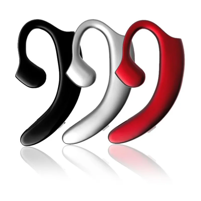 Mini Earphone Wireless Bluetooths5.0 Handsfree Single Earhook Earbuds For Business With Mic