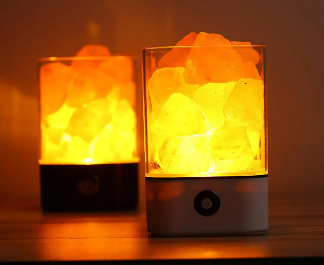 Himalayan Salt Led/salt Led Lamps/multicolor Led Bulb And Usb Plug Buy Salt Lamp,Himalayan