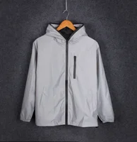 

2019 New Arrivals 3m Full Reflective Jacket Men Streetwear Hip Hop Harajuku Windbreaker Jackets