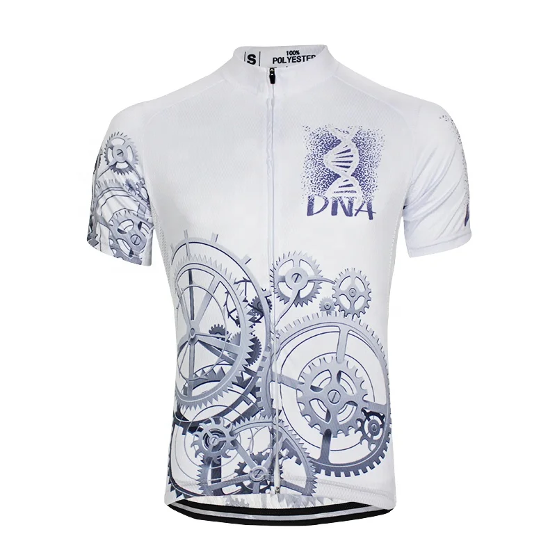 

HIRBGOD MT009 DNA cycling jersey Men's cycling clothing short sleeve bike jersey DNA gear cycling wear