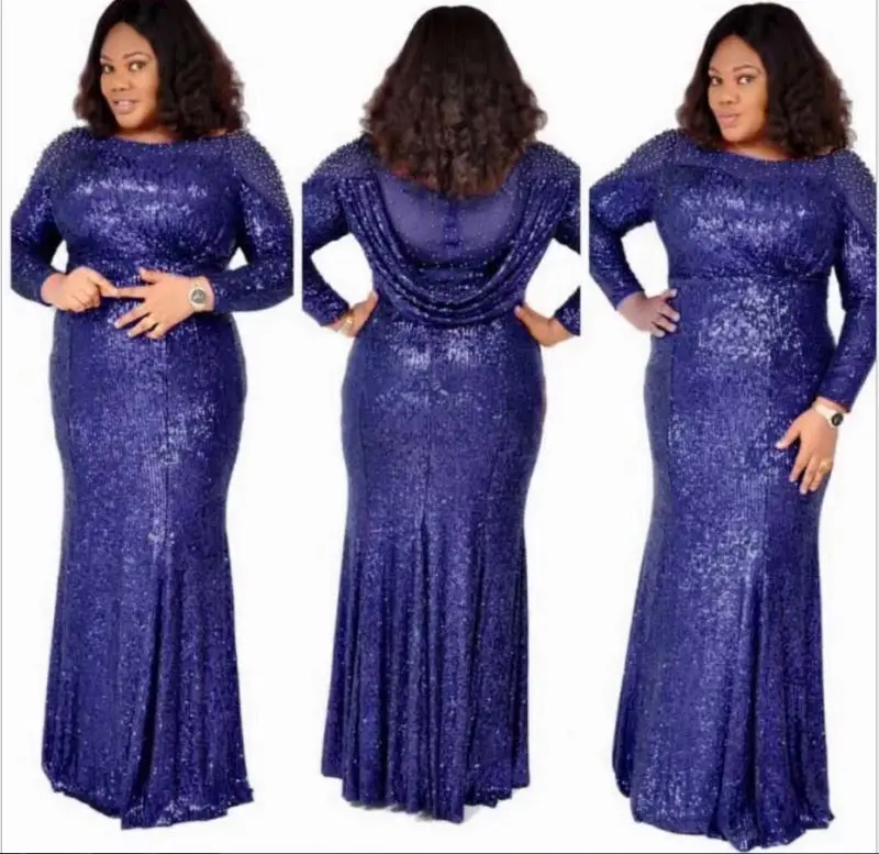 

hot sale of sequins buttocks beaded pleated skirt and stylish evening dresses, Picture shown