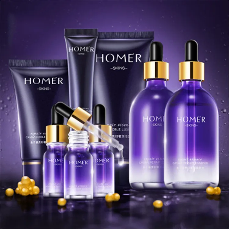 Gmp Oem Highend Skin Care Set Caviar Luxurious Skin Repairing Essence