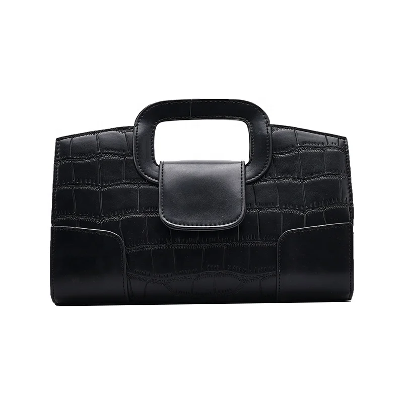 

2020 Stone PU Leather Purses and Messenger Bag Golden Chain Fashion Lady Shoulder Bags Women Handbags