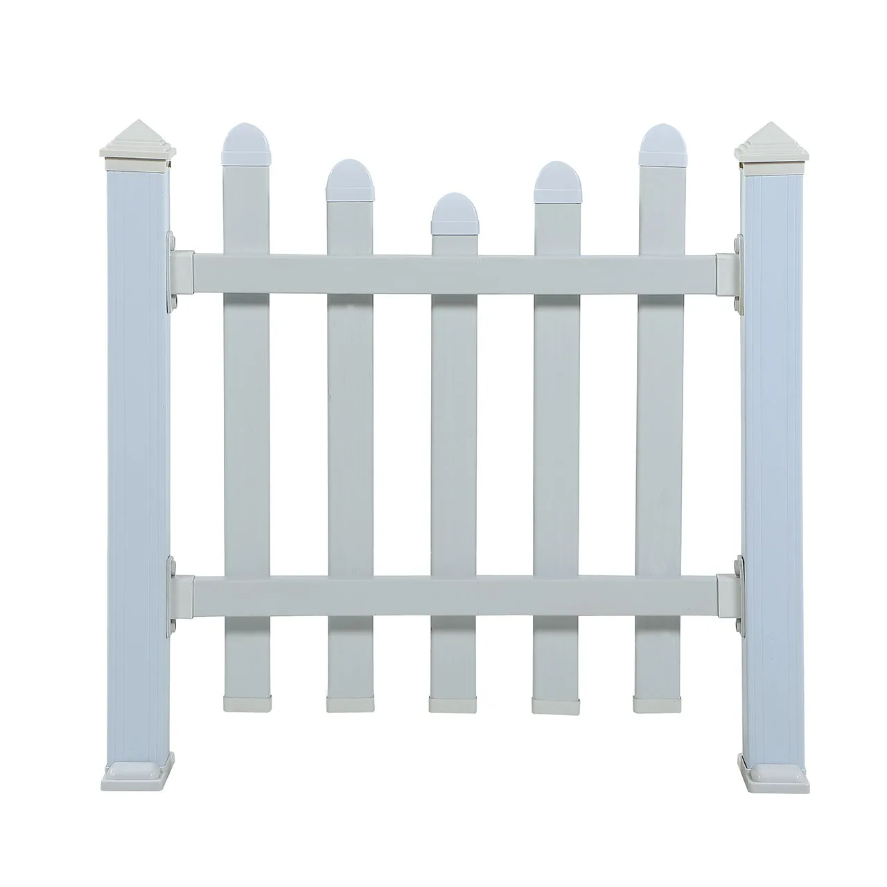 

Hot Sale Top Quality 6ft.H x8ft.W Vinyl PVC Privacy Fence, Black, white, gray and brown or customized color