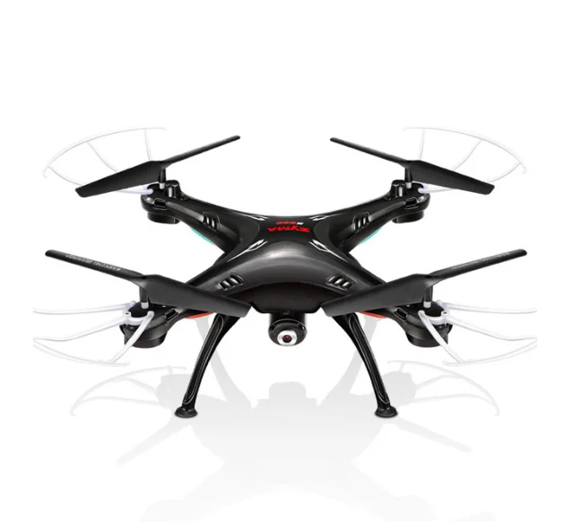 

Latest SYMA X5SW RC Quadcopter Drone HD Camera WIFI FPV 2.4Gz 6-Axis Headless Drones Mode Real Time RC Helicopter, Black white