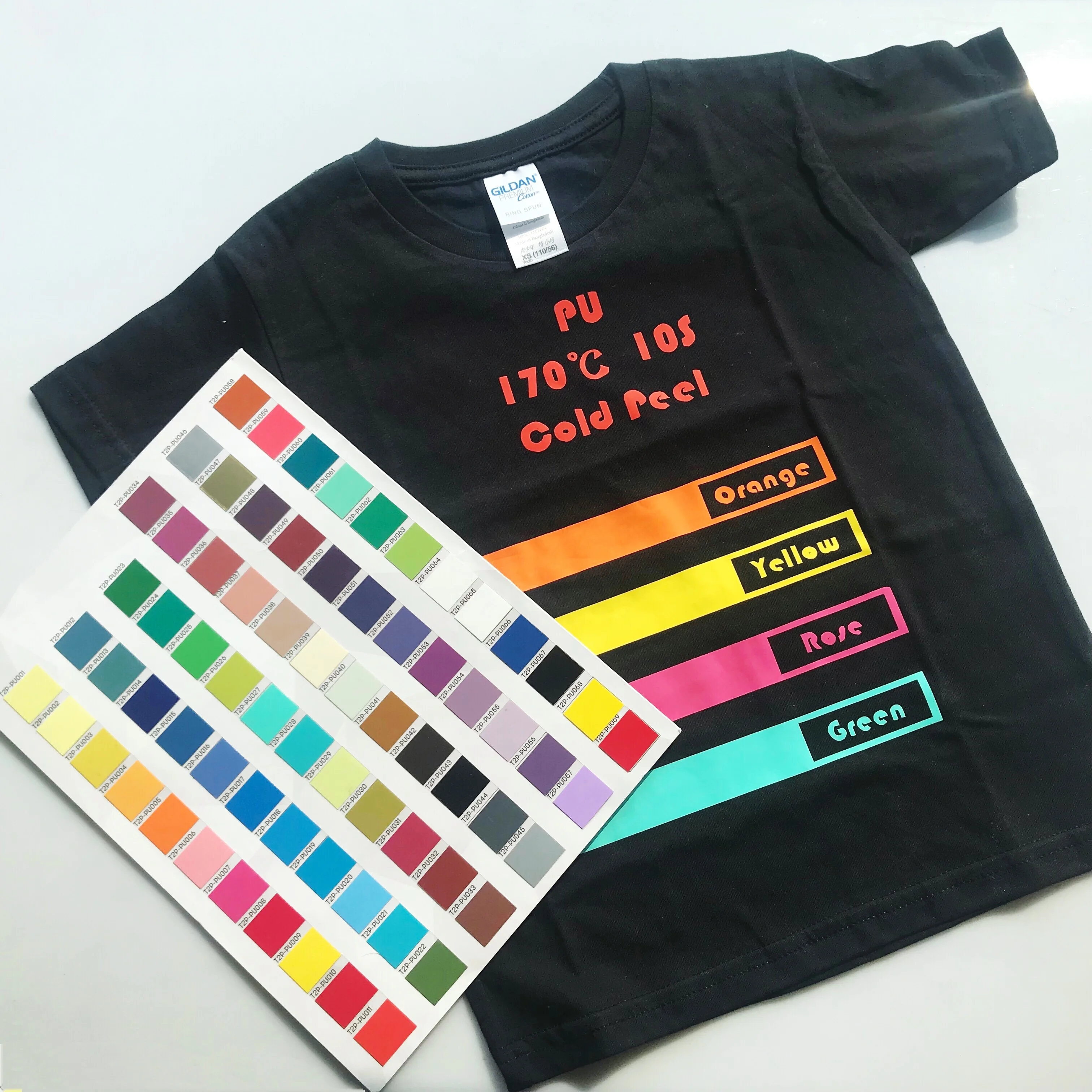 
Factory supplier wholesale korea quality pu htv flex textil heat transfer vinyl for t-shirt clothing 