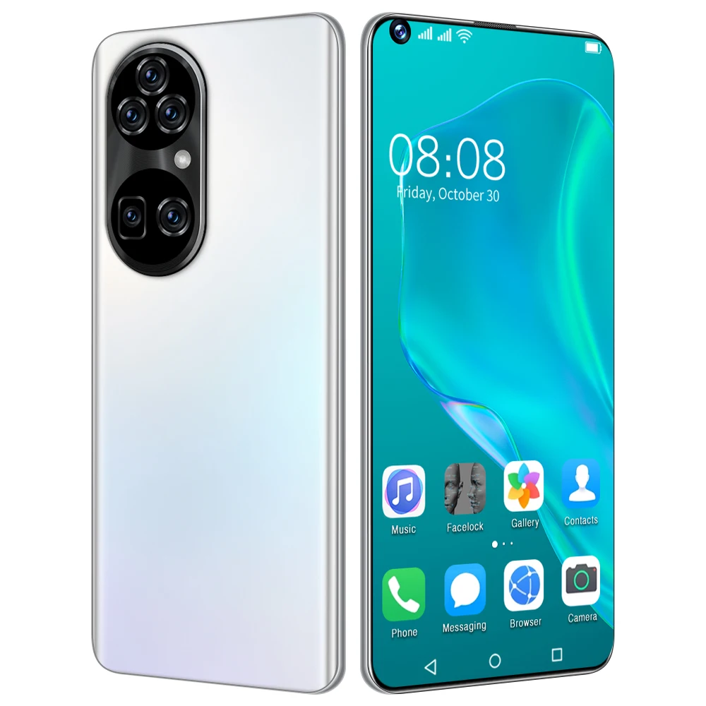 

2021 New unlock Android P50 Pro+ smartphone TECNO12+512GB mobile phone