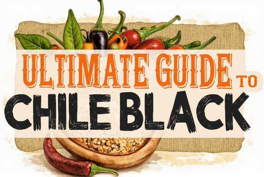 the ultimate guide to chile black a flavorful journey for spicy lovers