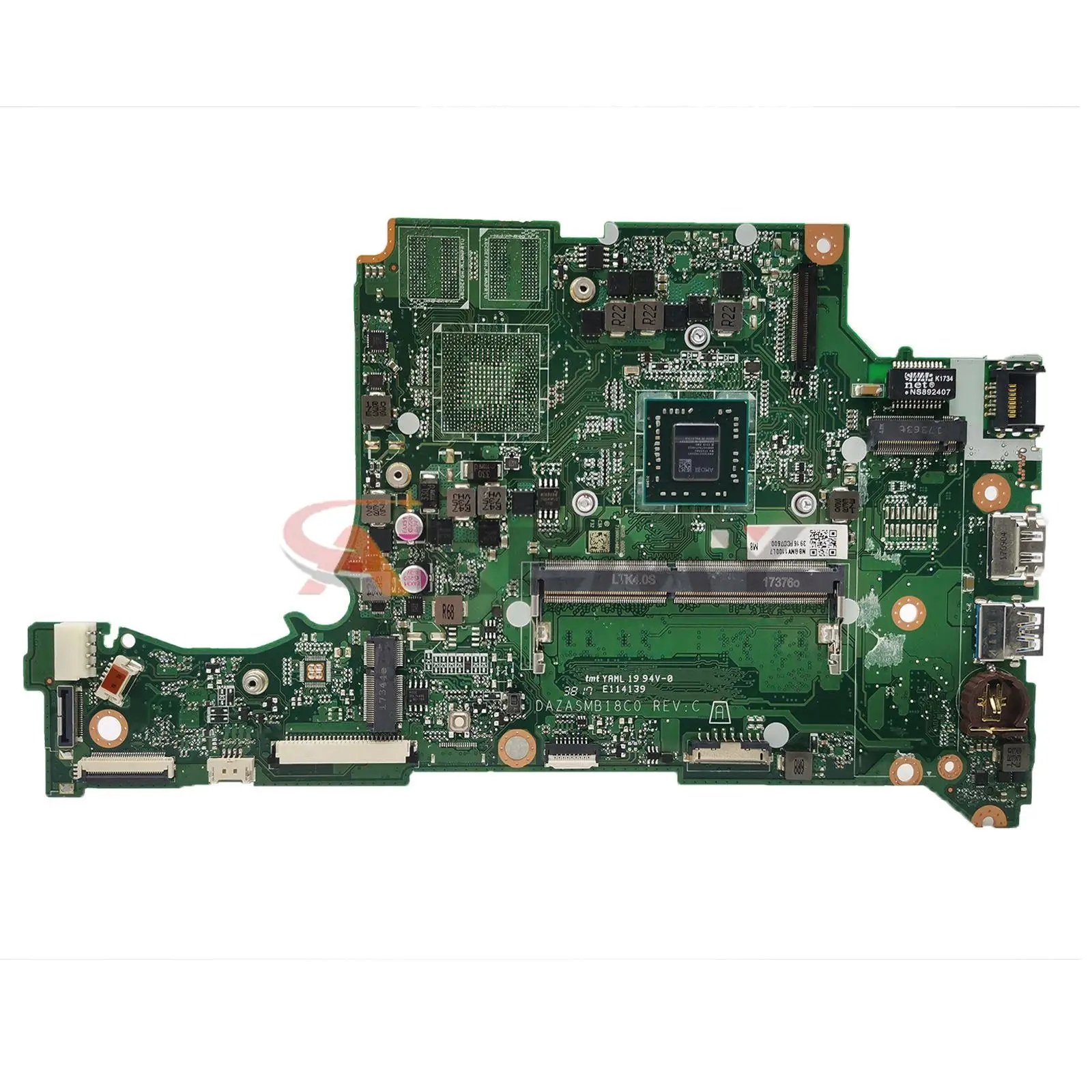 

DAZASMB18C0 ZAS For Acer Aspire A315-21G A315-31 Laptop Motherboard with A6-9220 A9-9420 CPU 4GB RAM Radeon 520 2GB 100% Tested