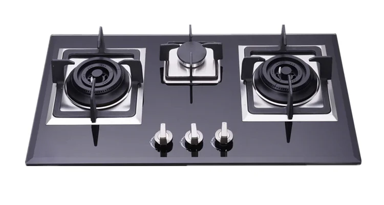 ckd hot selling built-in 3 burner gas hob