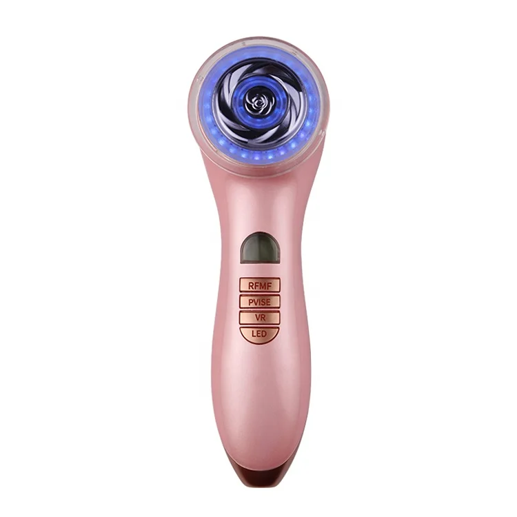 

2021 Lifting RF EMS Skin Rejuvenation Anti-aging Electric Facial Cleansing Machine Vibration Face Massager Sonic