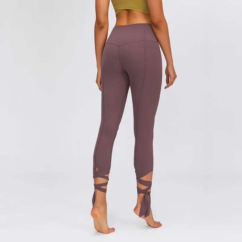 

Ankle Banded Pants Sports Wear Yoga Pants Gym Women Slim Dancing Yoga Leggings