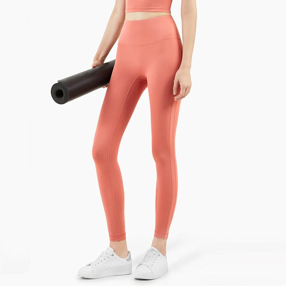 

High Quality Sports Pants High Waist Nylon Spandex Yoga Leggings