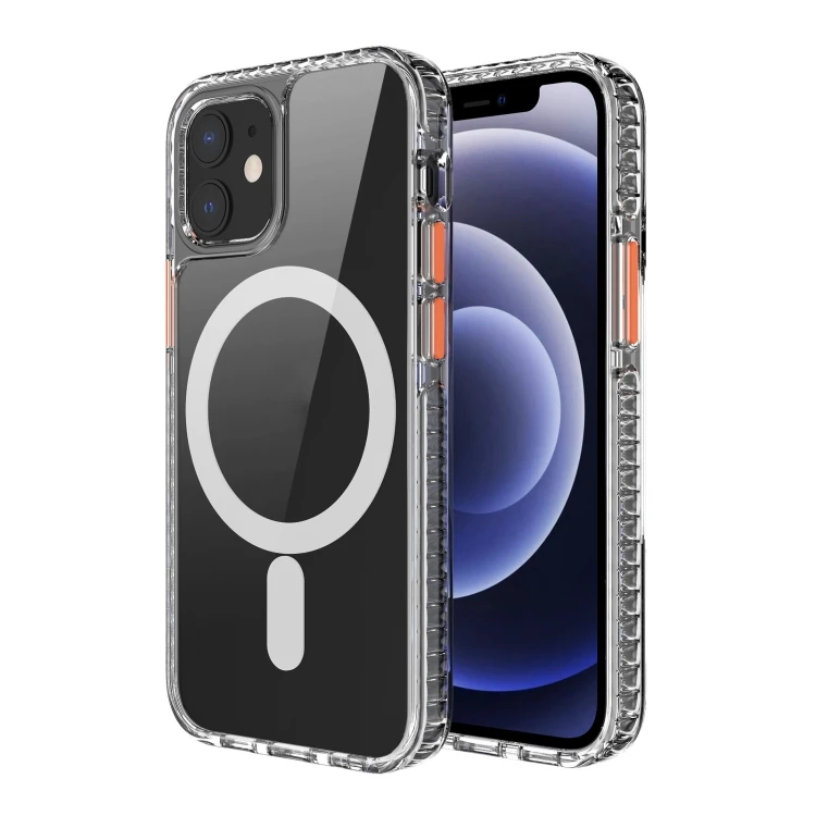 

Latest Design PC TPU Magnetic Shockproof Mobile Case for iPhone 12 mini