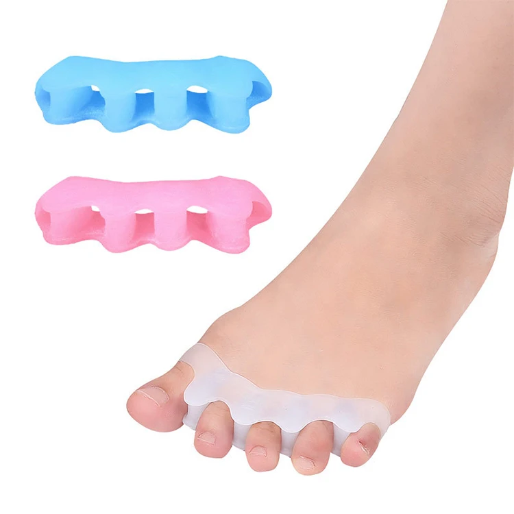 

2021 Top Sale Orthopedic Bunion Corrector Molde Gel Big Toe Bunion Guards Toe Spreaders Toe Spreader, White/pink/blue/black/skin