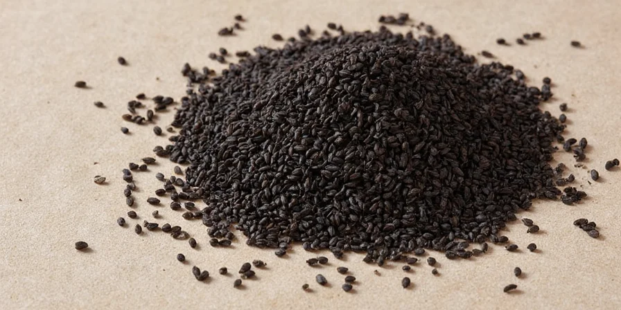 Diagram showing potential health benefits of nigella seeds