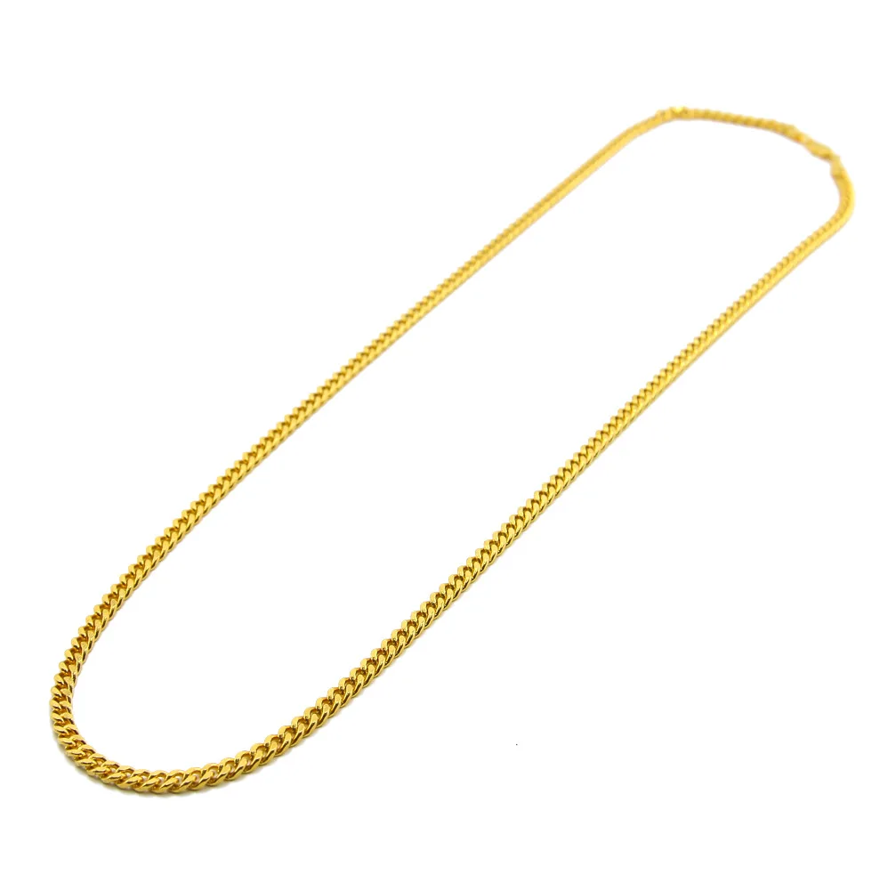 

Men's hip hop cuban link chain Cuban chain hot sale hip hop Miami necklace