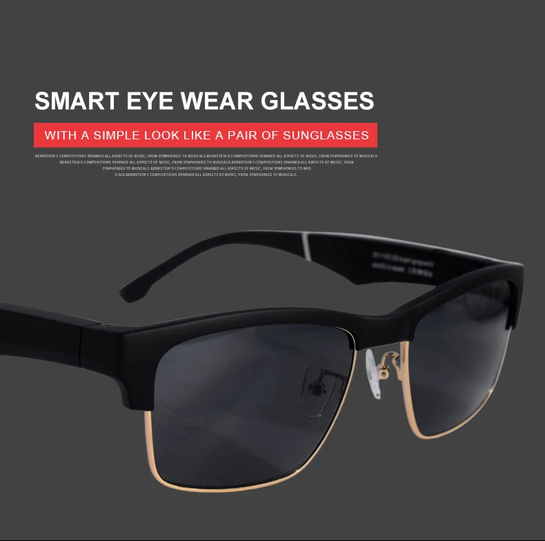 Dropshipping 2020 New Products Wireless Bluetooth 5.0 Music Eyewear