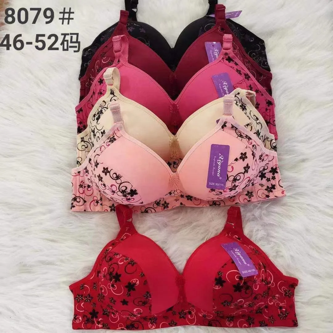 

1.45 USD BR176 Yiwu Amysi Garments mix color mix size 46- 52 fat women big size bra for ladies, All color available