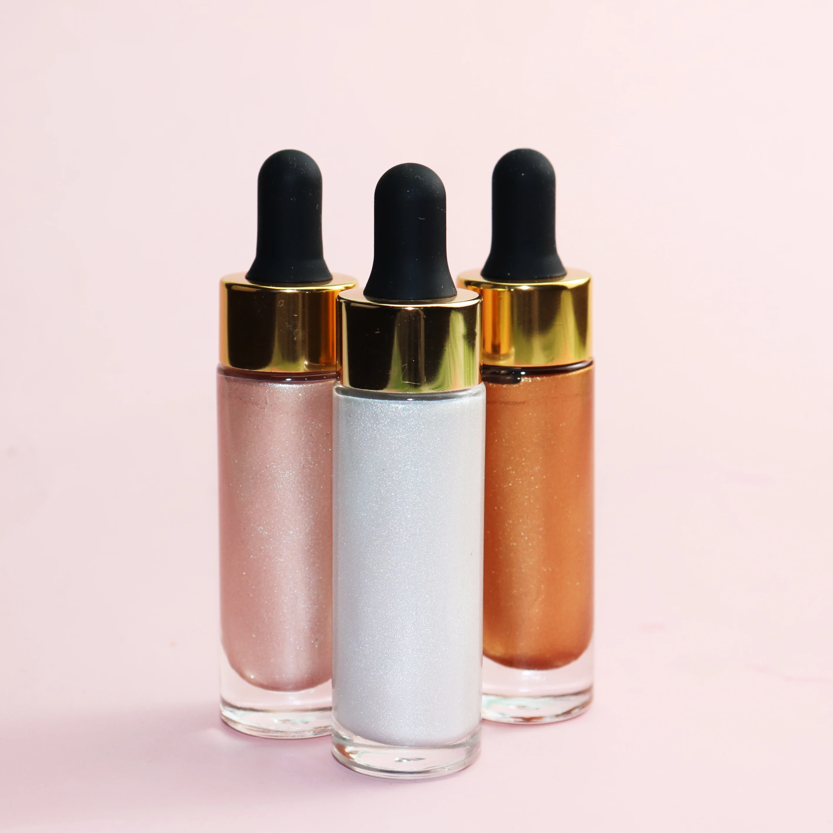 

Quick shipping highlighter glow cruelty free vegan glitter custom makeup