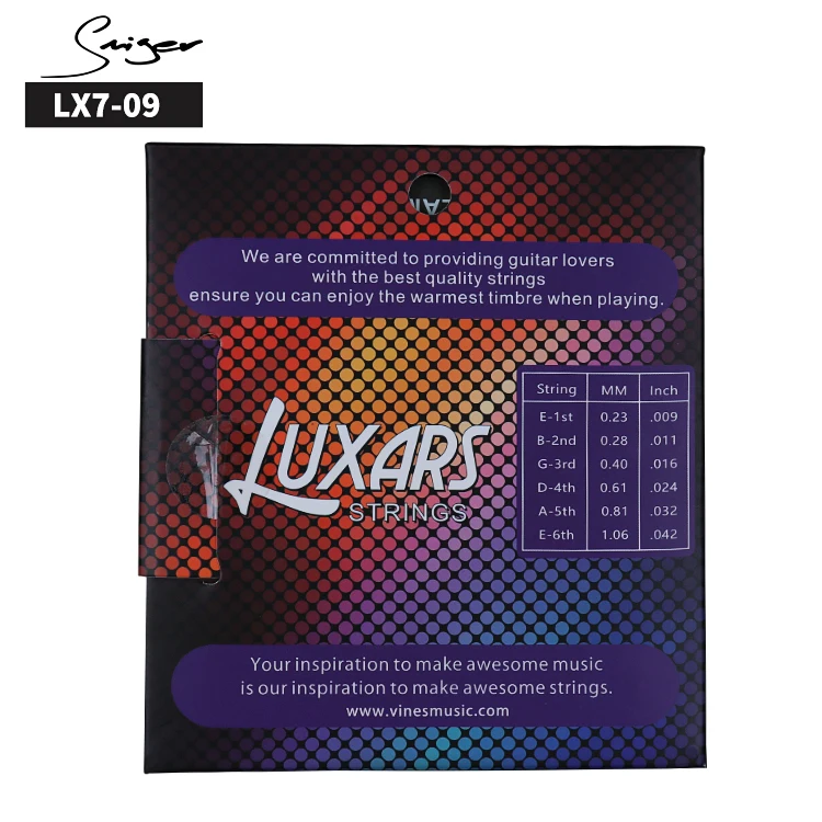 

professional wholesale price OEM brand 6 strings electric guitar strings kit