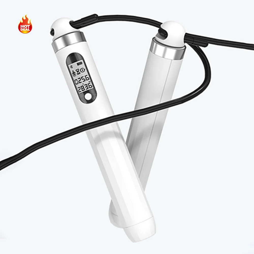 

Adjustable Skiping Training Calorie Jumping Rope Smart Jump Rope With Phone App