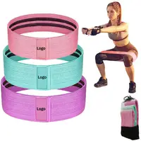 

Workout Hip Resistance Training Booty Fabric Exercise Fitness Loop Bands