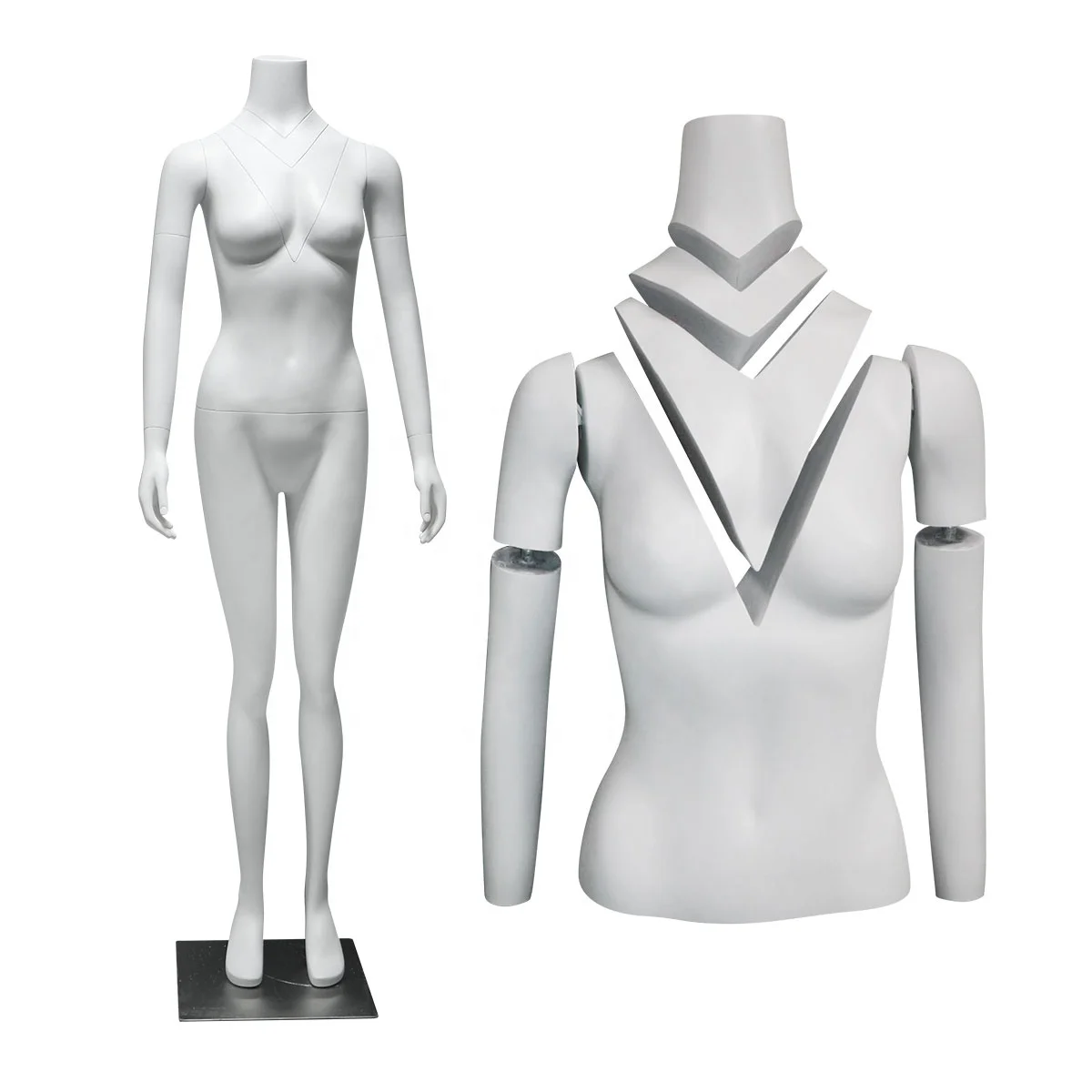 

female invisible ghost full body mannequin for photography MDF