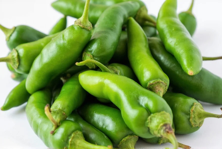Salsa made with anaheim chili peppers