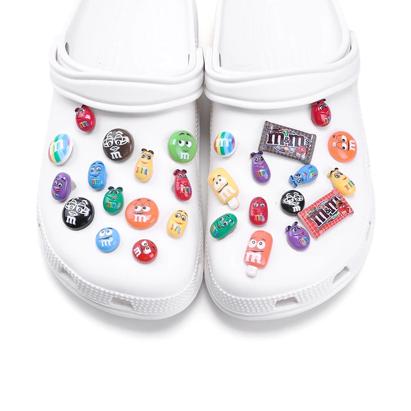 

Kids Charms Letters Spring Colorful Cute Mm Removable Shoe Decoration Button