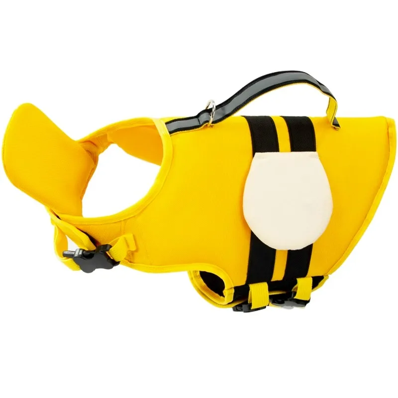 

Cute dog life jacket teddy bichon summer swimming suit pet small and medium-sized dogs play in the water special buoyancy clothe