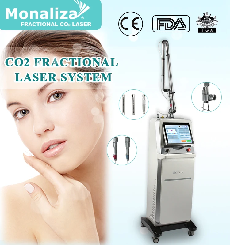 

Super Professional Fractional CO2 Laser Skin Resurfacing Machine For Wrinkle Removal and Scars Smoothing With Certification