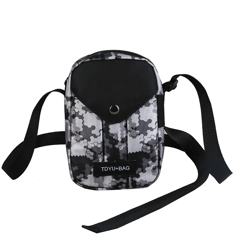 

Low MOQ Full print Sport Fashion Style messenger Crossbody Bag Men custom shoulder bag