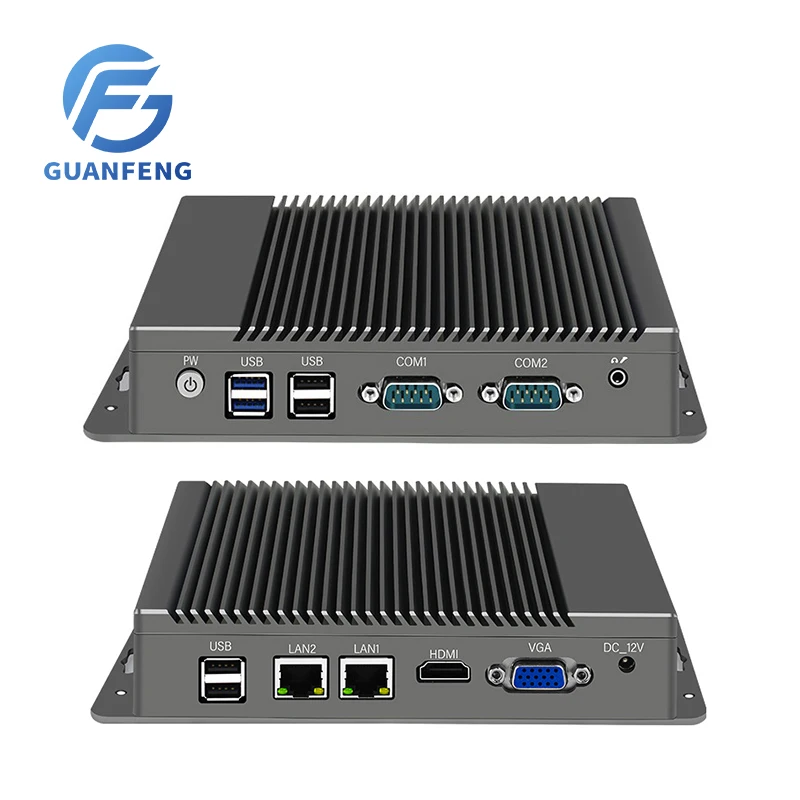 

Guanfeng J3455 N2830 2*Realtek 8111F Gigabit NICs 2COM gaming computadora desktop computer mini brother gaming pc pfsense