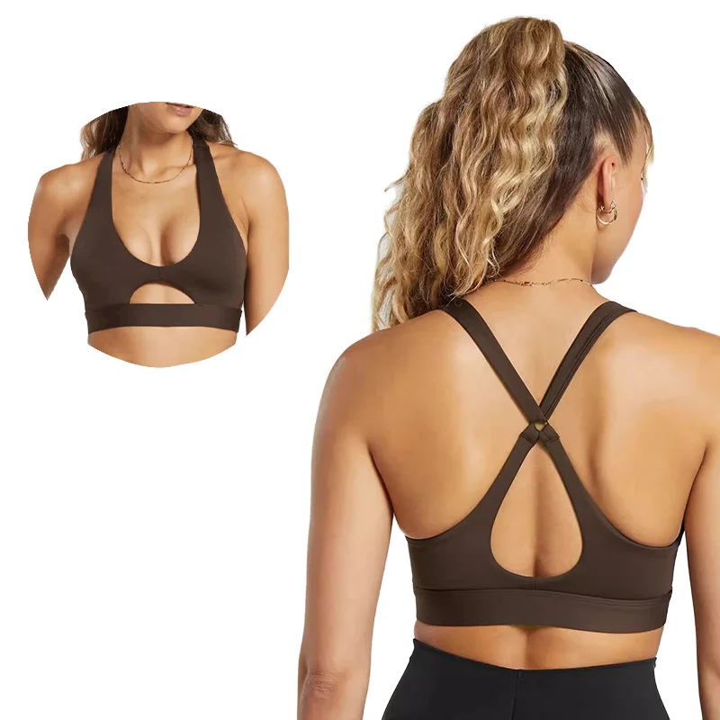 Simple Shockproof Sports Bra