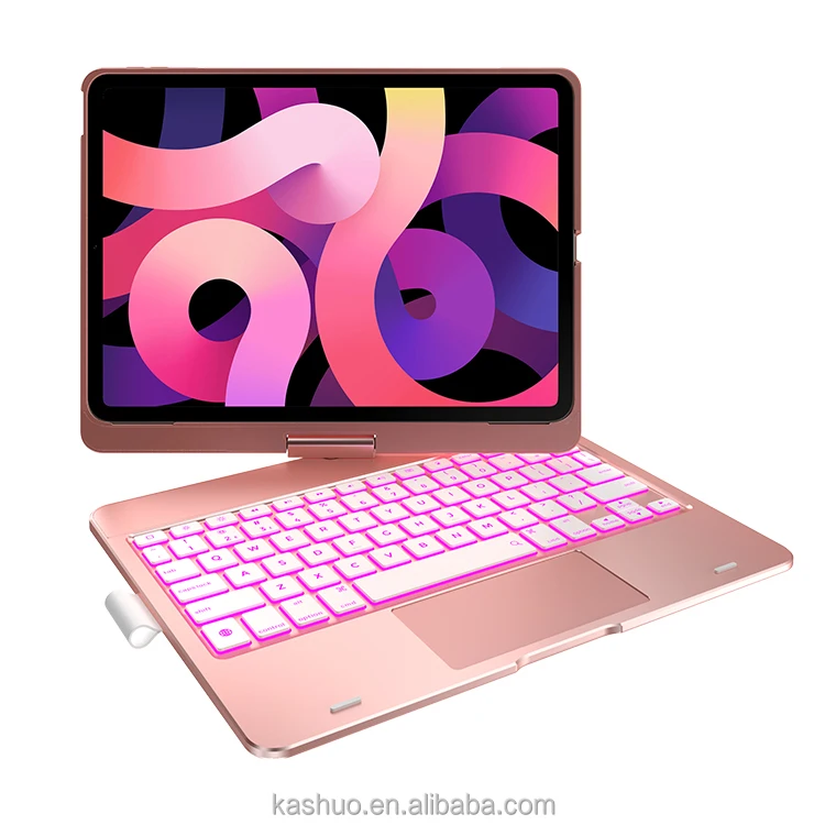 

2020 10.9 Keyboard Pro 11 Inch Wireless Backlight Air 4 Case for iPad