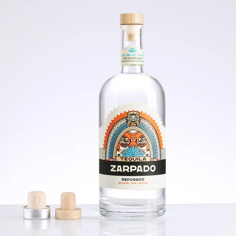 

wholesale Unique design cock shaped brandy vodka gin vodka glass bottle