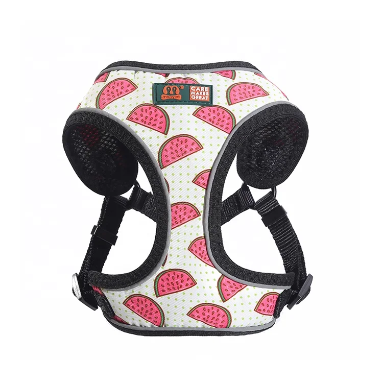

Midepet custom private label pet products harness suppliers adjustable low price high reflective vest dog harness for dogs, Multi color,fruit series, customized