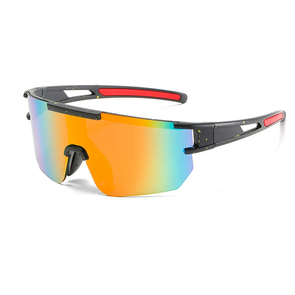 

Sparloo 7012 rimless wrap around oversized mirror custom sports sunglasses 2021 UV400 protection