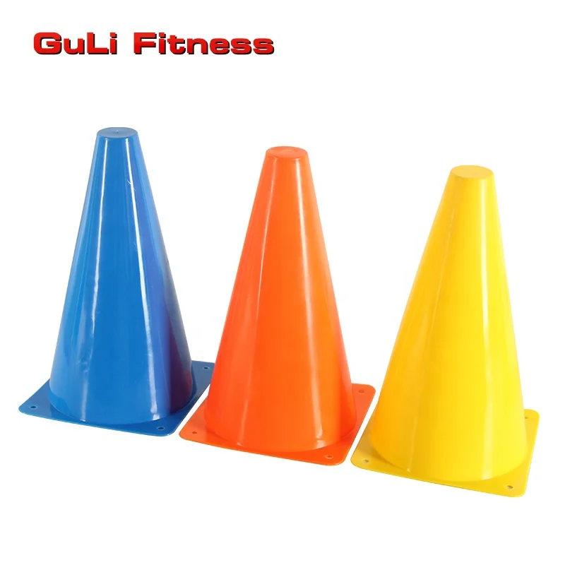 

Guli Fitness Exercise Training Practice Cones Adjustable Sport Football Marker Agility Cone For Kids Outdoor Gym, Orange,yellow or customized