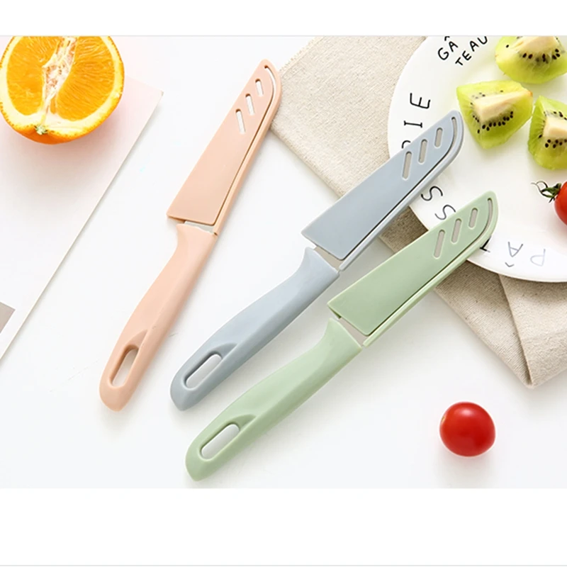 

Kitchen Paring Fruit Knife Stainless Steel Vegetable Peeling Knife Slicer Cooking Tools Accessories Garden Gadgets