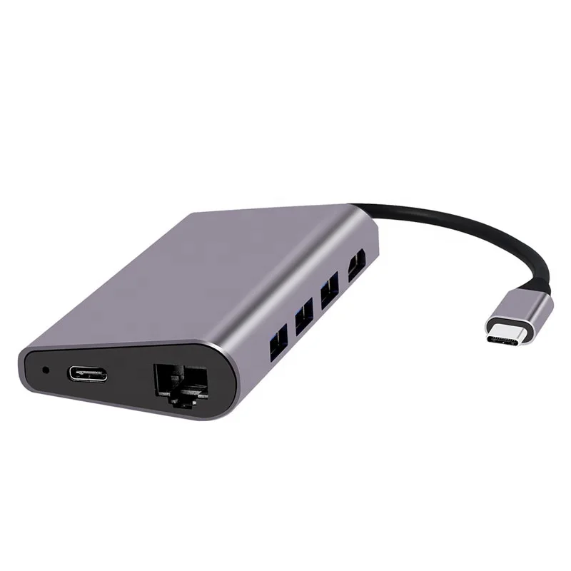 

TOYOUMI High Speed 8 IN 1 Type C USB Hub Docking Station 3.0 8 Port for Macbook