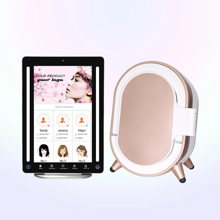 

New Ln 2023 Facial Scanner Skin Analyzer Instrument Superior Quality Skin Analyzer Machine Facial Portable Small Device