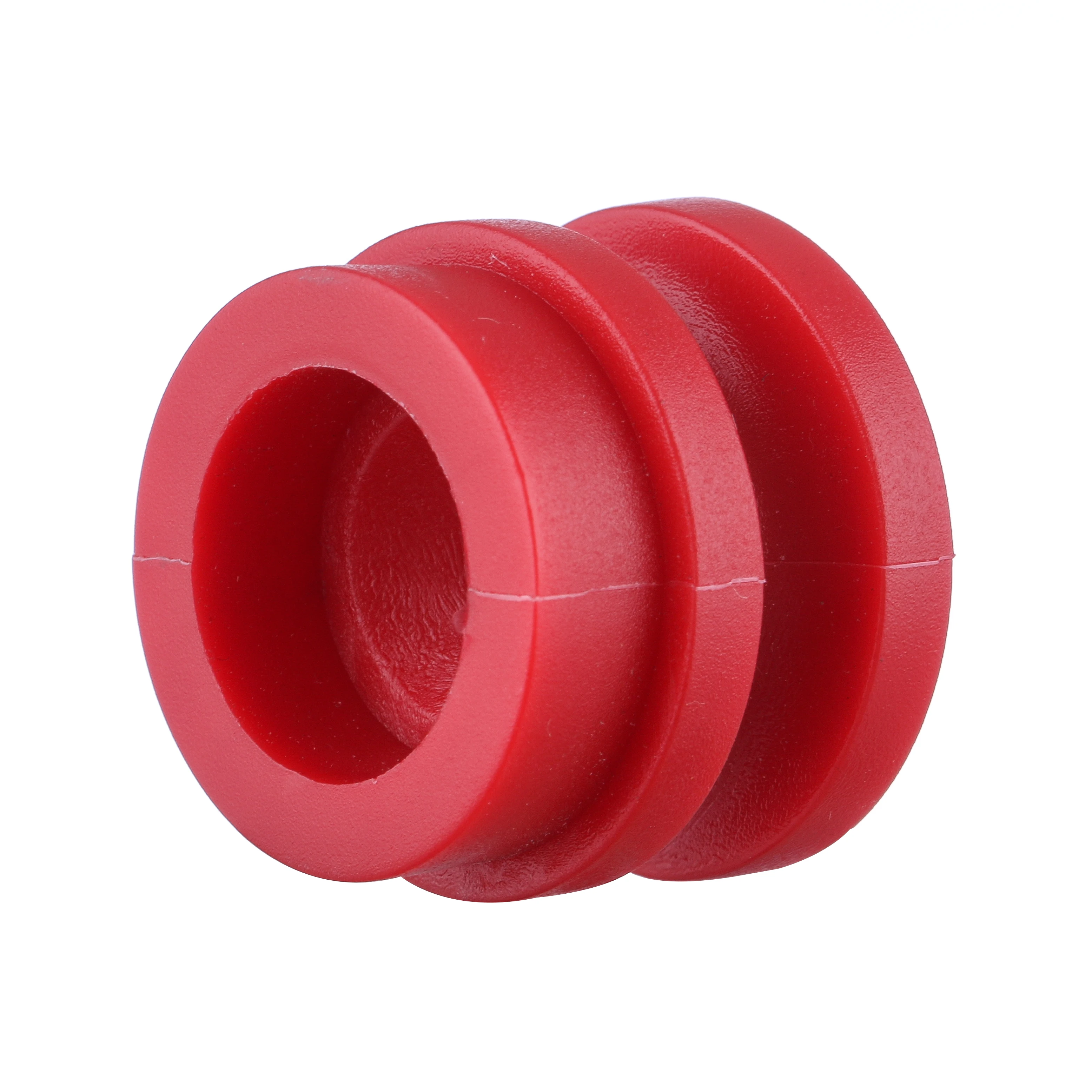 

INS579 Electric Fence uv resistance Wood Post Bobbin Corner Insulator Wood Post Insulator HDPE Cheap High Quality Farm Fence, Red or customized