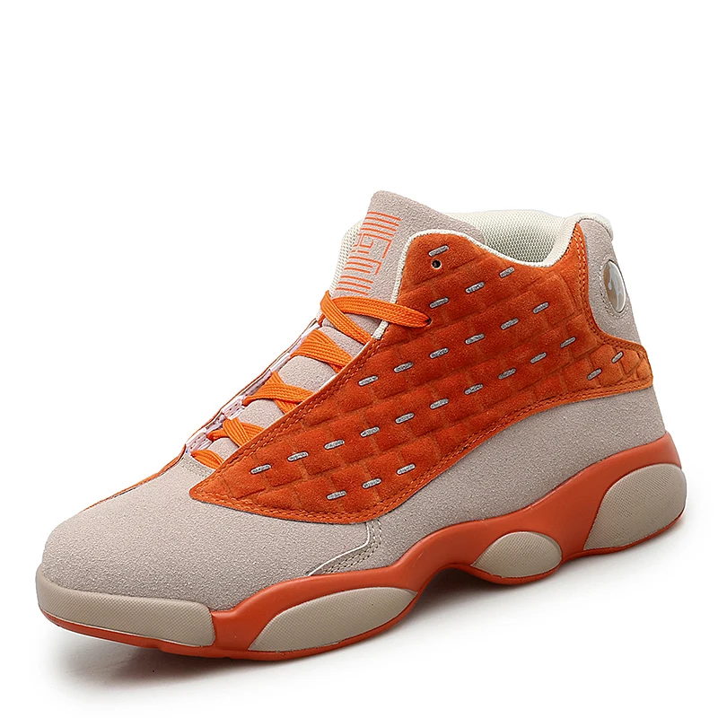 

Fashion sports red PU Air Brand 13 mens sneakers basketball shoes