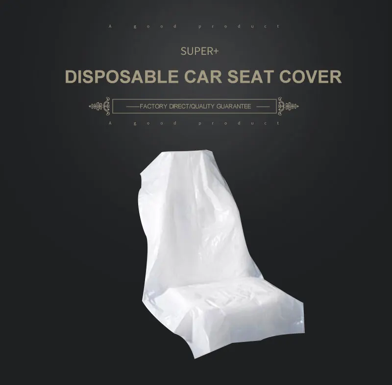 Disposable Universal Plastic Car Seat Cover For One Size Buy Plastic